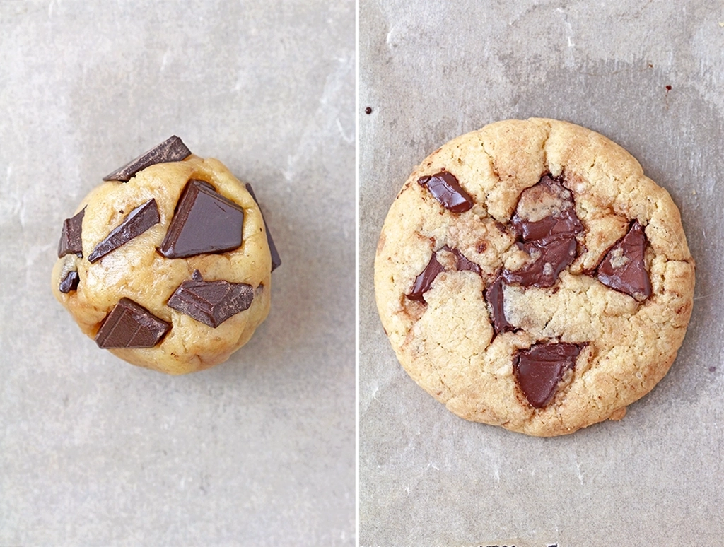 Brown Butter Chocolate Chunk Cookies – soft and gooey inside, crispy on the outside, with chunks of chocolate and brown butter that gives them a rich, nutty flavor and a touch of salt — these cookies are, in a word, perfect. 