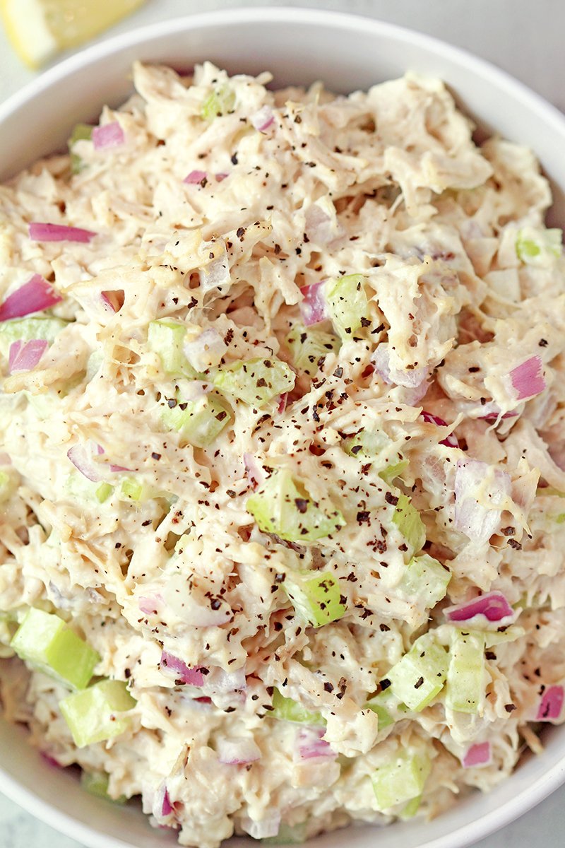 This Classic Chicken Salad is a quick and easy, high-protein meal that’s perfect for lunch, a light dinner, or as a filling for sandwiches, wraps, or croissants.