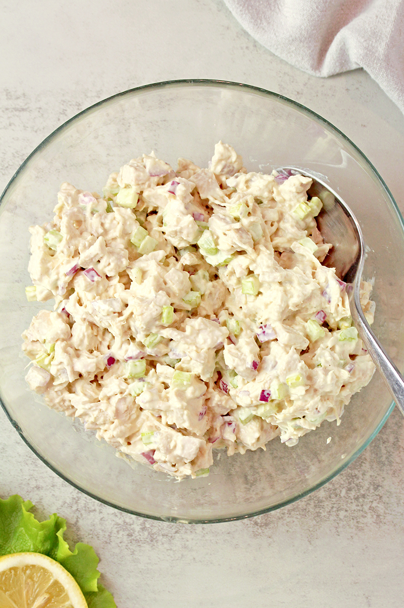 This Classic Chicken Salad is a quick and easy, high-protein meal that’s perfect for lunch, a light dinner, or as a filling for sandwiches, wraps, or croissants.